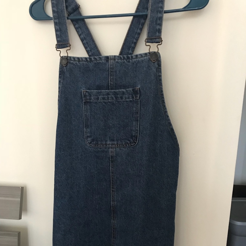 Denim Overall Dress